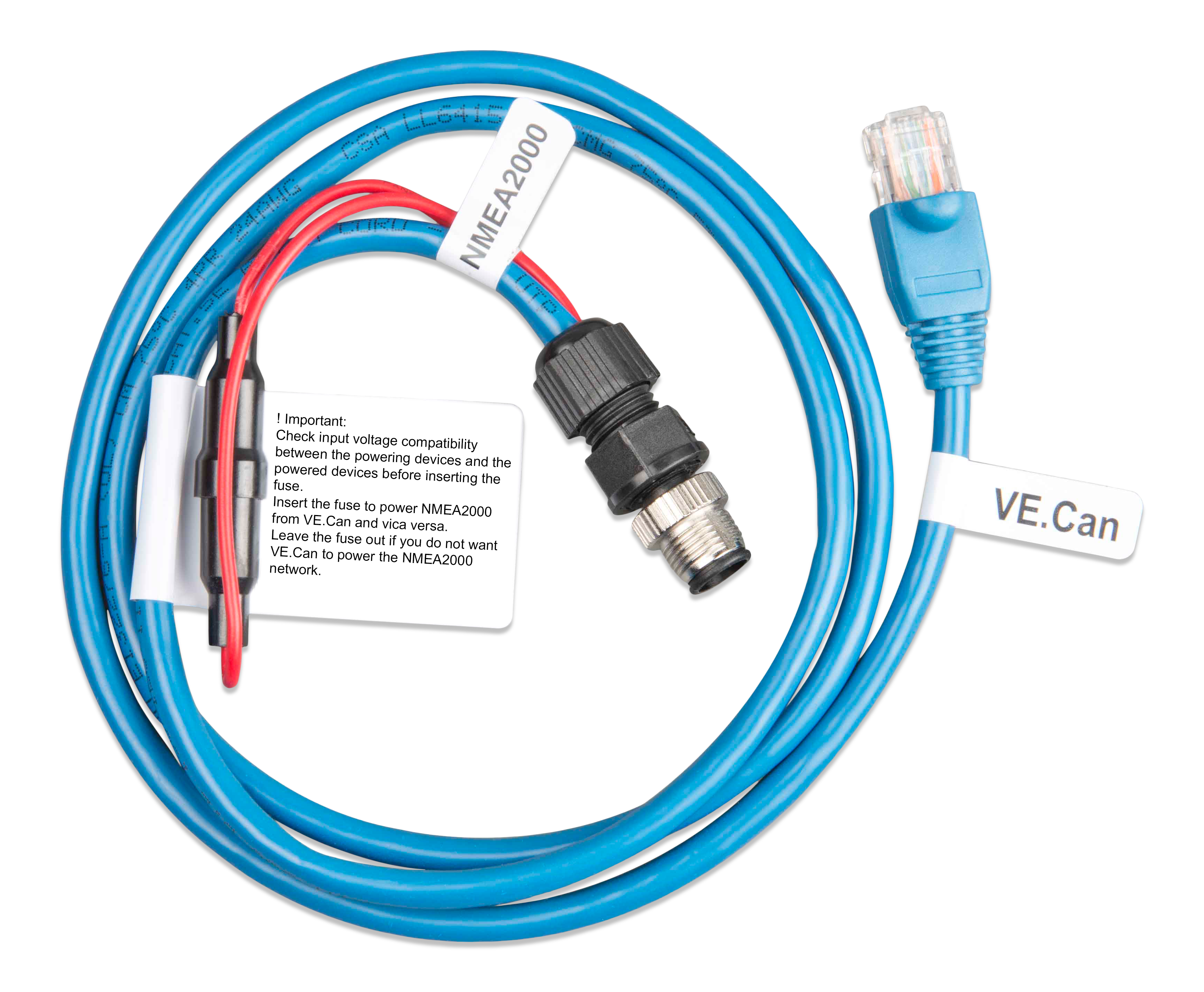 VE.Can to NMEA 2000 micro-C male cable